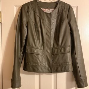 KUT from the Kloth faux leather jacket